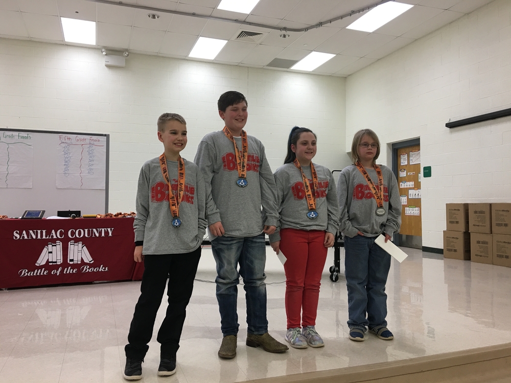 Sanilac County Battle of the Books Runners-Up