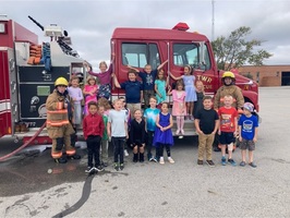 Fire Safety Week at Peck Elementary