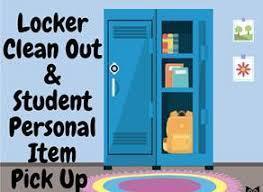 Guidelines for Locker Clean Out and Item Pick Up