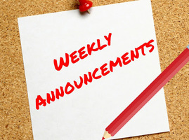 Weekly Announcements 1/18/21