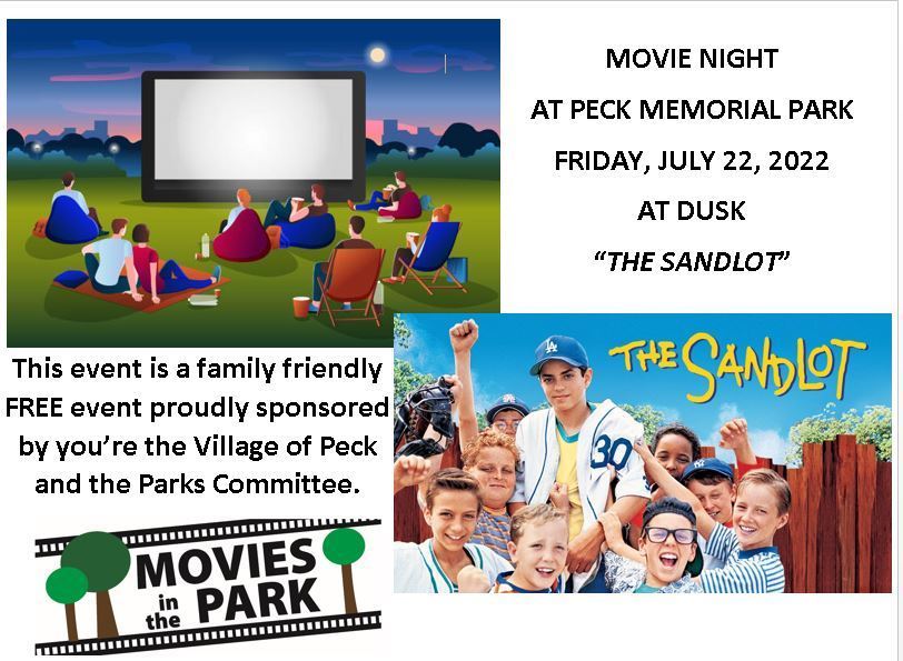 poster for family movie night